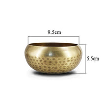 Load image into Gallery viewer, New Arrival Tibetan Buddhism Bowl Meditation Hammered Alms  Yoga Copper Sound Therapy Chakra Singing Bowl Religious Supplies
