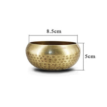 Load image into Gallery viewer, New Arrival Tibetan Buddhism Bowl Meditation Hammered Alms  Yoga Copper Sound Therapy Chakra Singing Bowl Religious Supplies

