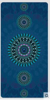 6MM Widened 80cm Frog Print TPE Non-slip Tasteless Elastic Yoga Mat For Beginner Soft Fitness Multicolor Carpet Gym Exercise Mat