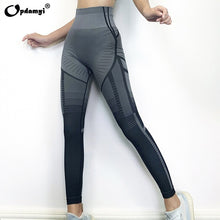 Load image into Gallery viewer, 2020 Yoga Outfits Women 2 Piece Set Gym Clothing Workout High Waist Pants Sports Bra Fitness Sets Seamless Plus size Yoga Suit
