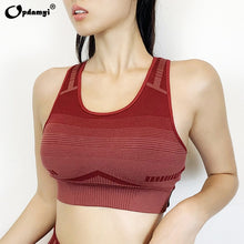 Load image into Gallery viewer, 2020 Yoga Outfits Women 2 Piece Set Gym Clothing Workout High Waist Pants Sports Bra Fitness Sets Seamless Plus size Yoga Suit
