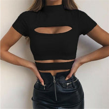 Load image into Gallery viewer, 2020 Summer New Women One Shoulder Crop Tops Solid Color Sleeveless Bra Ladies Bralet Vest Tank Female 4 Colors Crop Top
