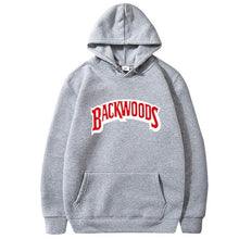 Load image into Gallery viewer, El tornillo manguito de hilo Hoodies Streetwear Backwoods Hoodie sudadera hombres moda Otoo Invierno Hip Hop hoodie pullover
