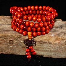 Load image into Gallery viewer, Multilayer 108 Wood Beads Lotus OM Bracelet Tibetan Buddhist Mala Buddha Charm Rosary Bracelet Yoga Wooden For Women Men Jewelry
