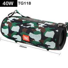 Load image into Gallery viewer, High power 40W Bluetooth speaker bass Portable column wireless Stereo subwoofer Music Playe Center With 3600mAh Battery soundbox
