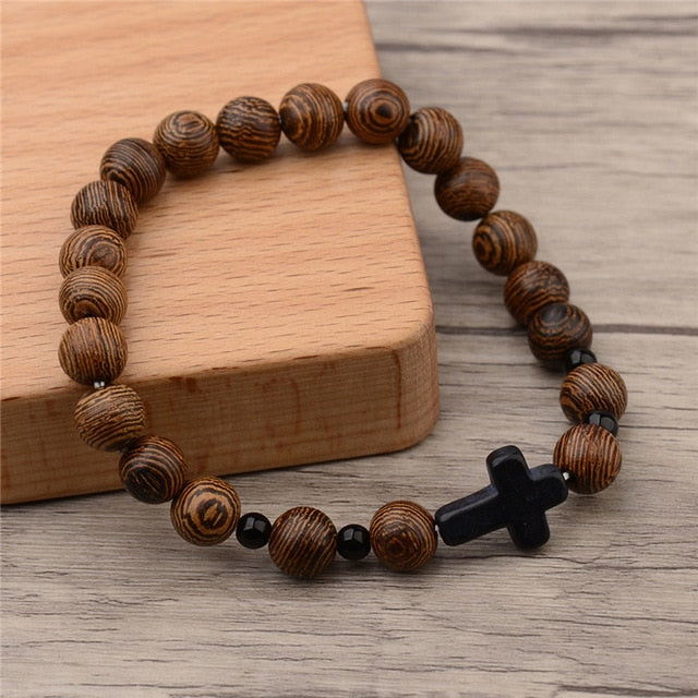 Unisex Women Men Yoga 108 Beads Bracelet Natural Sandalwood Buddhist Buddha Wood Prayer Beaded Lotus OM Bracelet Necklace Rosary