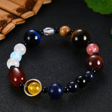 Load image into Gallery viewer, 2020 Eight Planets Bead Bracelet Men Natural Stone Universe Yoga Solar Chakra Bracelet for Women Men Jewelry Gifts Drop Shipping
