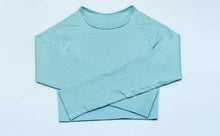 Load image into Gallery viewer, Woman Sportwear Yoga set Seamless Gym Set Crop Top Bra Pad Elastic high waist yoga pant Yoga Outfit fitness set Gym Clothing
