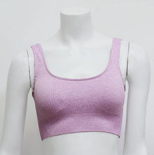 Load image into Gallery viewer, Woman Sportwear Yoga set Seamless Gym Set Crop Top Bra Pad Elastic high waist yoga pant Yoga Outfit fitness set Gym Clothing
