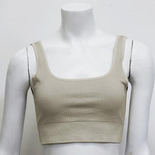 Load image into Gallery viewer, Woman Sportwear Yoga set Seamless Gym Set Crop Top Bra Pad Elastic high waist yoga pant Yoga Outfit fitness set Gym Clothing
