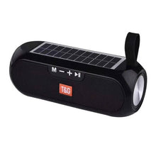 Load image into Gallery viewer, Portable Column WirelessBluetooth bass Speaker Stereo Music Box Solar Power Bank Boombox waterproof USB AUX FM radio super bass
