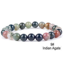 Load image into Gallery viewer, 2020 Classic Men Bracelet Chakra Yoga Natural Volcanic Stone Bracelets For Women Jewelry Gifts Pulseira Masculina Erkek Bileklik

