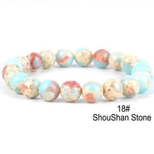 Load image into Gallery viewer, 2020 Classic Men Bracelet Chakra Yoga Natural Volcanic Stone Bracelets For Women Jewelry Gifts Pulseira Masculina Erkek Bileklik
