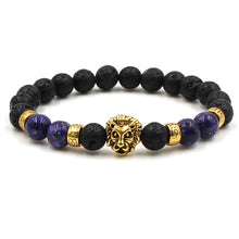 Load image into Gallery viewer, High Quality Charm New Natural Stone Beads Buddha Bracelets Men Silvery Bracelet for Men Women Yoga Meditation Hand Men Jewelry
