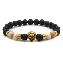 Load image into Gallery viewer, High Quality Charm New Natural Stone Beads Buddha Bracelets Men Silvery Bracelet for Men Women Yoga Meditation Hand Men Jewelry
