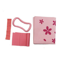 Load image into Gallery viewer, 9 Pieces Yoga Set PVC NBR folding Yoga mat yoga ball resistance band loop leg clip yoga towel yoga  block fitness equipment
