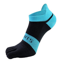 Load image into Gallery viewer, Pure Cotton Toe Socks Men Mesh Breathable Five Finger Sock Casual Ankle Socks Male Five Toe Sock
