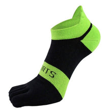 Load image into Gallery viewer, Pure Cotton Toe Socks Men Mesh Breathable Five Finger Sock Casual Ankle Socks Male Five Toe Sock
