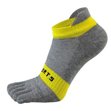 Load image into Gallery viewer, Pure Cotton Toe Socks Men Mesh Breathable Five Finger Sock Casual Ankle Socks Male Five Toe Sock
