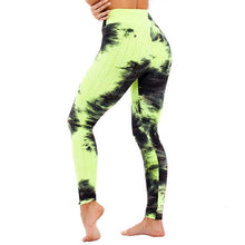 Load image into Gallery viewer, Booty Enhancing Tie-dye Print Workout Pants Gym Fitness Leggings High Waist Seamless Leggins Jogging Trousers Training Wear

