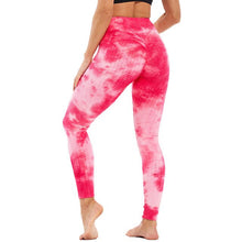 Load image into Gallery viewer, Booty Enhancing Tie-dye Print Workout Pants Gym Fitness Leggings High Waist Seamless Leggins Jogging Trousers Training Wear
