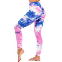 Load image into Gallery viewer, Booty Enhancing Tie-dye Print Workout Pants Gym Fitness Leggings High Waist Seamless Leggins Jogging Trousers Training Wear
