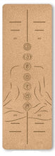 Load image into Gallery viewer, TPE+Cork Non-slip Yoga Mat Fitness Mats Position Line Eco-friendly Natural Cork Yoga Mattress Pilates Mat Exercise Training Mats
