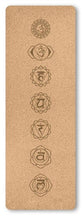 Load image into Gallery viewer, TPE+Cork Non-slip Yoga Mat Fitness Mats Position Line Eco-friendly Natural Cork Yoga Mattress Pilates Mat Exercise Training Mats
