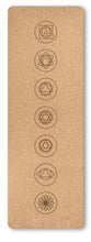 Load image into Gallery viewer, TPE+Cork Non-slip Yoga Mat Fitness Mats Position Line Eco-friendly Natural Cork Yoga Mattress Pilates Mat Exercise Training Mats
