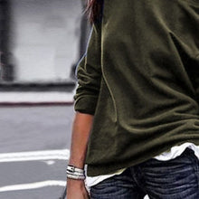 Load image into Gallery viewer, women long sleeve sport Sweater O-neck  sportswear activewear for women loose breathable top shirts spring autumn
