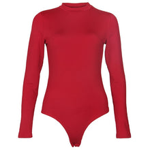 Load image into Gallery viewer, 2020 Long Sleeve Sexy Women Skinny Rompers Rainbow Printed Bodysuits Colorful Body Suit O-Neck Fashion Club Tie Dyeing GV850
