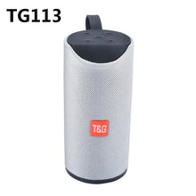 Load image into Gallery viewer, Portable Bluetooth Speaker Wireless Bass Column Waterproof Outdoor USB Speakers Support AUX TF Subwoofer Loudspeaker TG117

