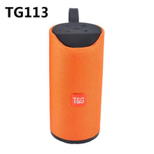 Load image into Gallery viewer, Portable Bluetooth Speaker Wireless Bass Column Waterproof Outdoor USB Speakers Support AUX TF Subwoofer Loudspeaker TG117
