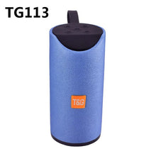Load image into Gallery viewer, Portable Bluetooth Speaker Wireless Bass Column Waterproof Outdoor USB Speakers Support AUX TF Subwoofer Loudspeaker TG117
