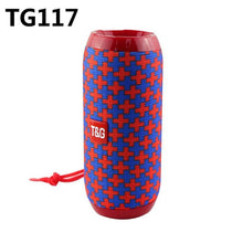 Load image into Gallery viewer, Portable Bluetooth Speaker Wireless Bass Column Waterproof Outdoor USB Speakers Support AUX TF Subwoofer Loudspeaker TG117
