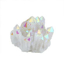 Load image into Gallery viewer, 70-130g Natural Crystal Cluster Stone White Aura Angel Quartz Cluster Healing Stones Mineral Specimen Home Decor
