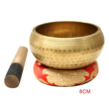 Load image into Gallery viewer, Singing Sound Bowl for Relaxation Healing Decorative Plate Buddha Sound Nepal Yoga Meditation Therapy Buddha Sound Tibetan Bowl
