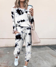 Load image into Gallery viewer, Tracksuit Women Clothes Two Piece Set Long Pant And Tops Tie Dye Lounge Wear Ropa Mujer Autumn Winter Femme 2 Pieces Sweat Suits
