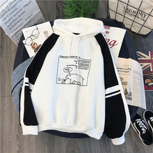 Load image into Gallery viewer, New Hoodied Women Sweatshirt Spring Autumu Fashion Top Hoodies Long Sleeve Pullover Sweatshirt Korean Loose Women&#39;s Tops
