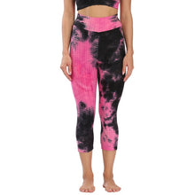 Load image into Gallery viewer, SVOKOR Printied Women Leggings Gym Exercise Fitness Leggings Push Up High Waist Workout Pants Female Tie-dye
