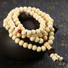Load image into Gallery viewer, Charm Multilayer 108 Wood Beads OM Bracelet Tibetan Buddhist Mala Buddha Charm Rosary Bracelet Yoga Wooden For Women Men Jewelry
