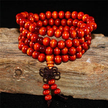 Load image into Gallery viewer, Charm Multilayer 108 Wood Beads OM Bracelet Tibetan Buddhist Mala Buddha Charm Rosary Bracelet Yoga Wooden For Women Men Jewelry
