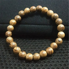Load image into Gallery viewer, Charm Multilayer 108 Wood Beads OM Bracelet Tibetan Buddhist Mala Buddha Charm Rosary Bracelet Yoga Wooden For Women Men Jewelry
