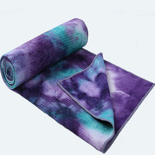 Load image into Gallery viewer, Non-slip Yoga Mat Shop Towel Environmental Protection Printing Tie-dye Yoga Shop Towel Fitness Exercise Yoga Blanket Yoga Towel
