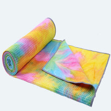 Load image into Gallery viewer, Non-slip Yoga Mat Shop Towel Environmental Protection Printing Tie-dye Yoga Shop Towel Fitness Exercise Yoga Blanket Yoga Towel
