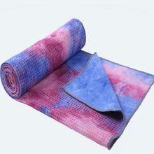 Load image into Gallery viewer, Non-slip Yoga Mat Shop Towel Environmental Protection Printing Tie-dye Yoga Shop Towel Fitness Exercise Yoga Blanket Yoga Towel
