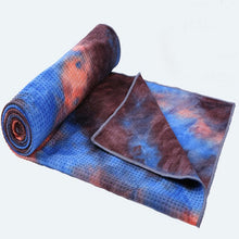 Load image into Gallery viewer, Non-slip Yoga Mat Shop Towel Environmental Protection Printing Tie-dye Yoga Shop Towel Fitness Exercise Yoga Blanket Yoga Towel

