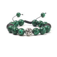 Load image into Gallery viewer, showboho10mm natural stone lucky bracelet prayer meditation blessing men and women friendship bracelet yoga exercise
