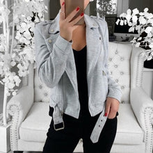 Load image into Gallery viewer, Autumn Winter Women&#39;s Bomber Jacket Casual Zipper Button Female Jacket Solid Plus Size Pockets Womens Jackets And Coats 2020
