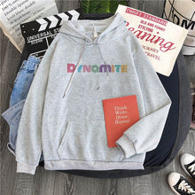 Load image into Gallery viewer, korea harajuku hoody  hoodies Dynamite men Sweatshirts Hooded  k pop Women Hoodies !turtle neck! Sweatshirts
